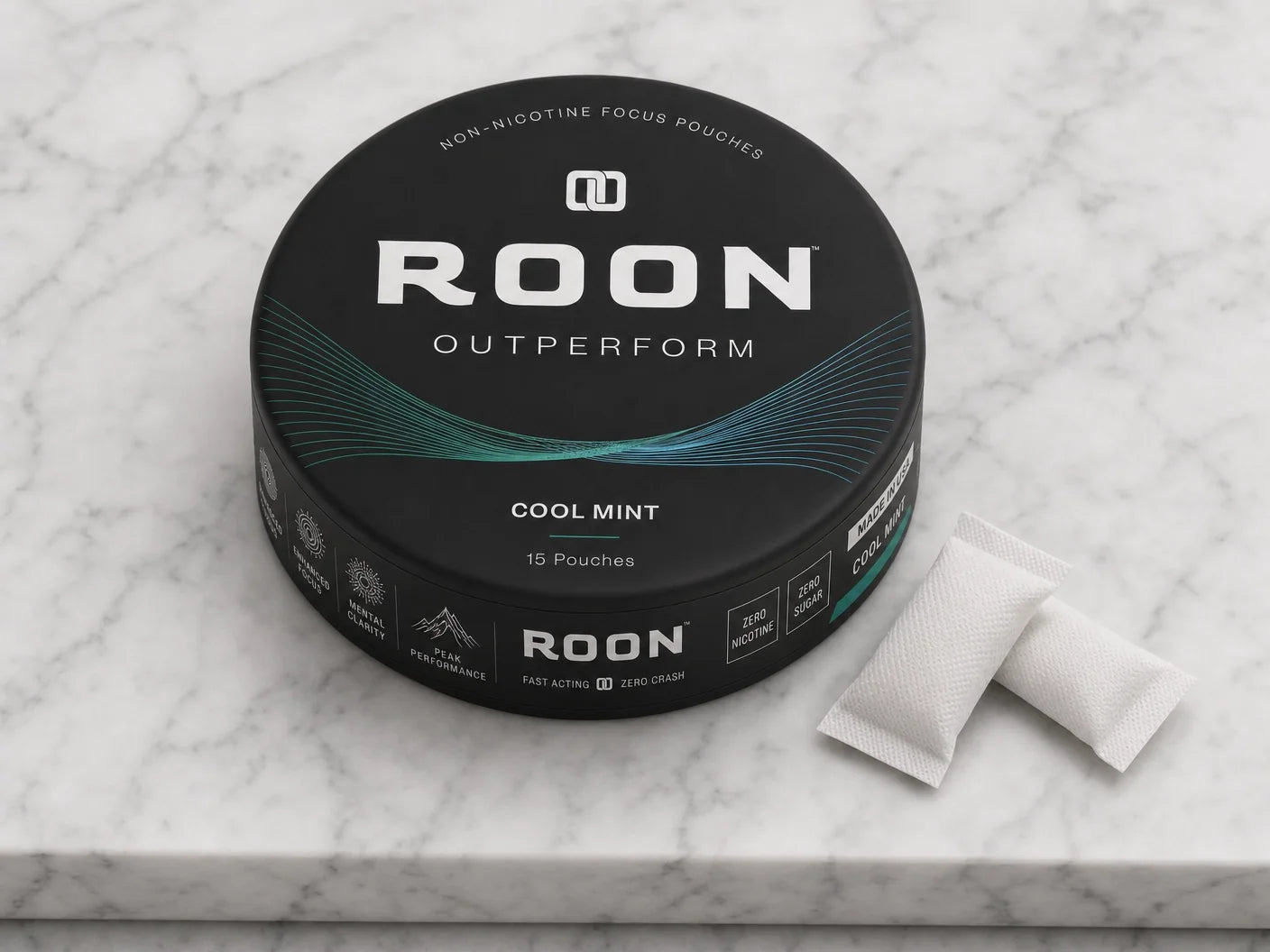 Roon Cool Mint Focus Pouches