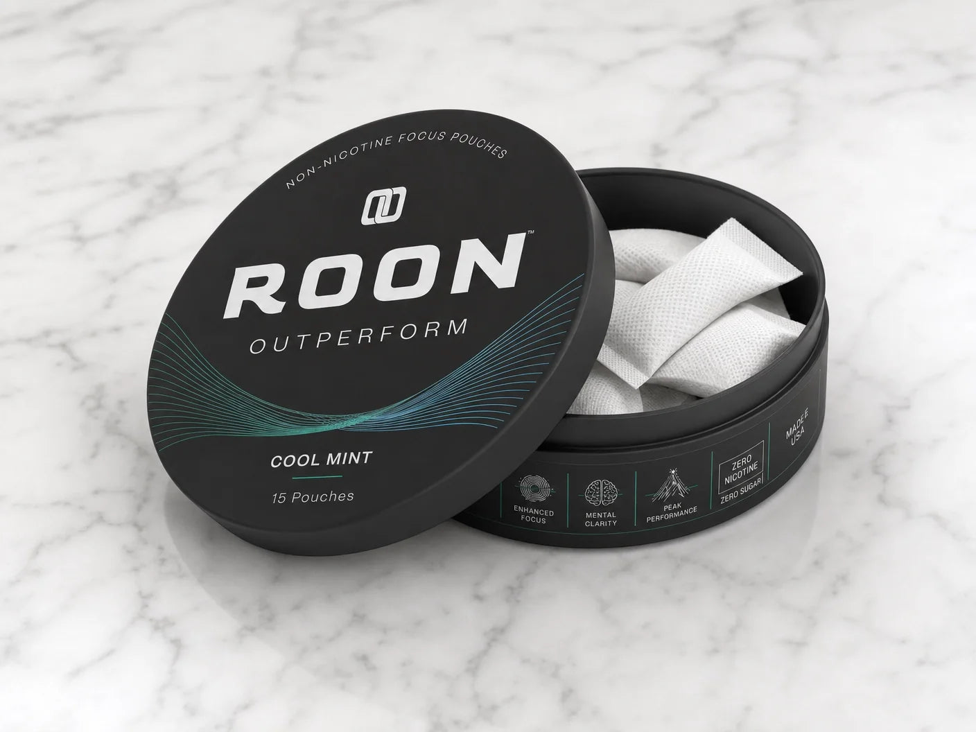 Roon Cool Mint Focus Pouches